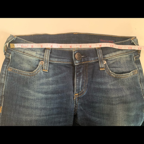 Jeans with True Religion logo Denim size23 with make in USA slim leg, low waist - Picture 8 of 10